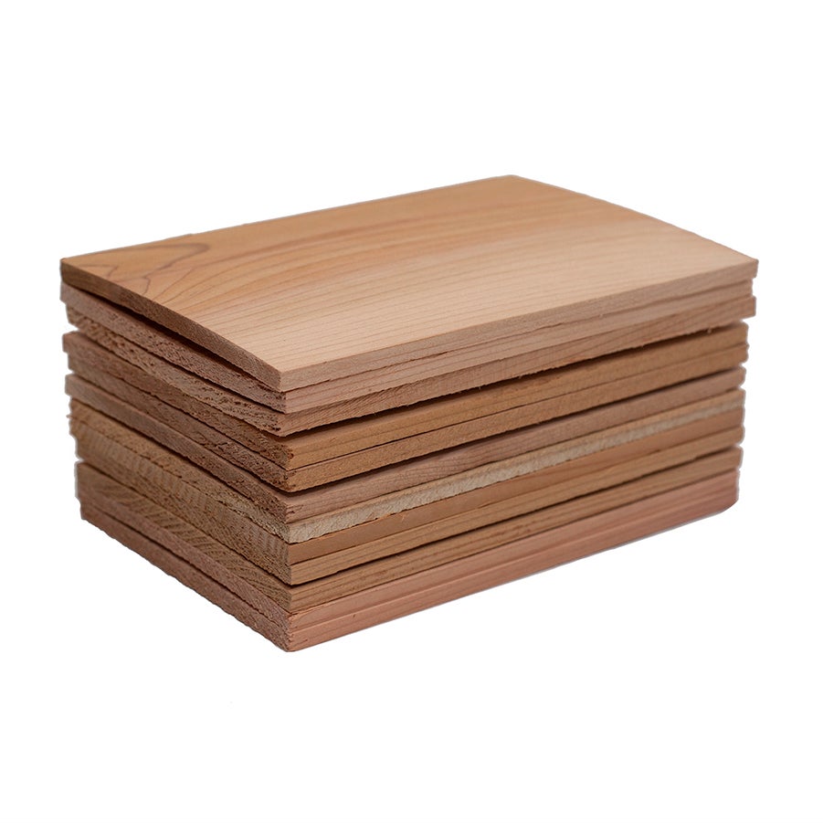 Grilling Planks, 4 x 6 x 0.2 Inch, Cedar,1 - 45 COUNT