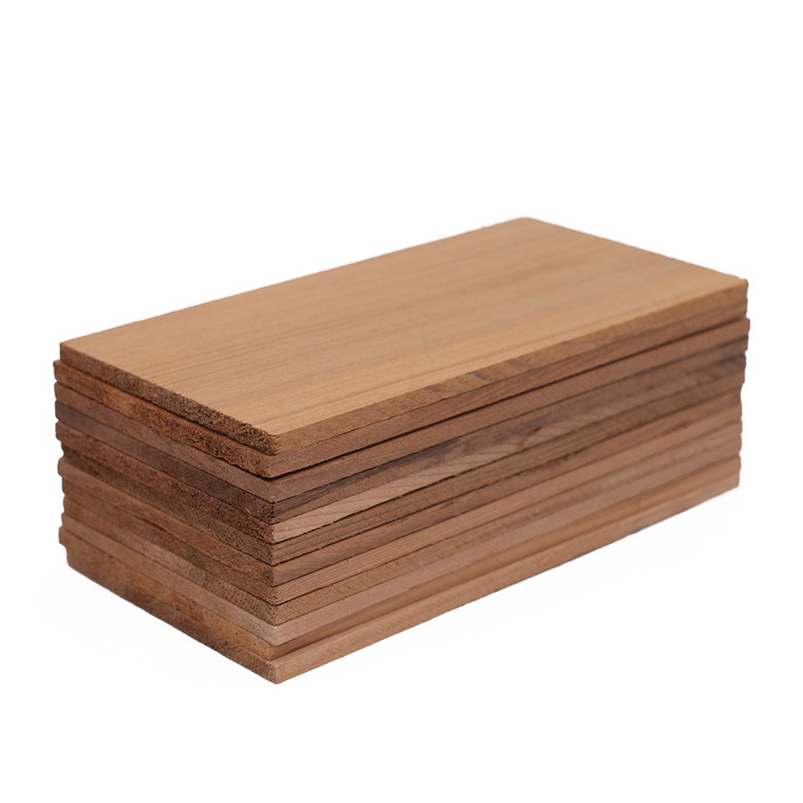 Grilling Planks, 3.5 x 7 x 0.2 Inch, Cedar,1 - 50 COUNT