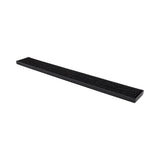 Drain Mat, Bar, Bar Lux 23.75 x 3.25 x 0.5 Inch, Black, Rubber, Non-Slip,1 - 1 EACH