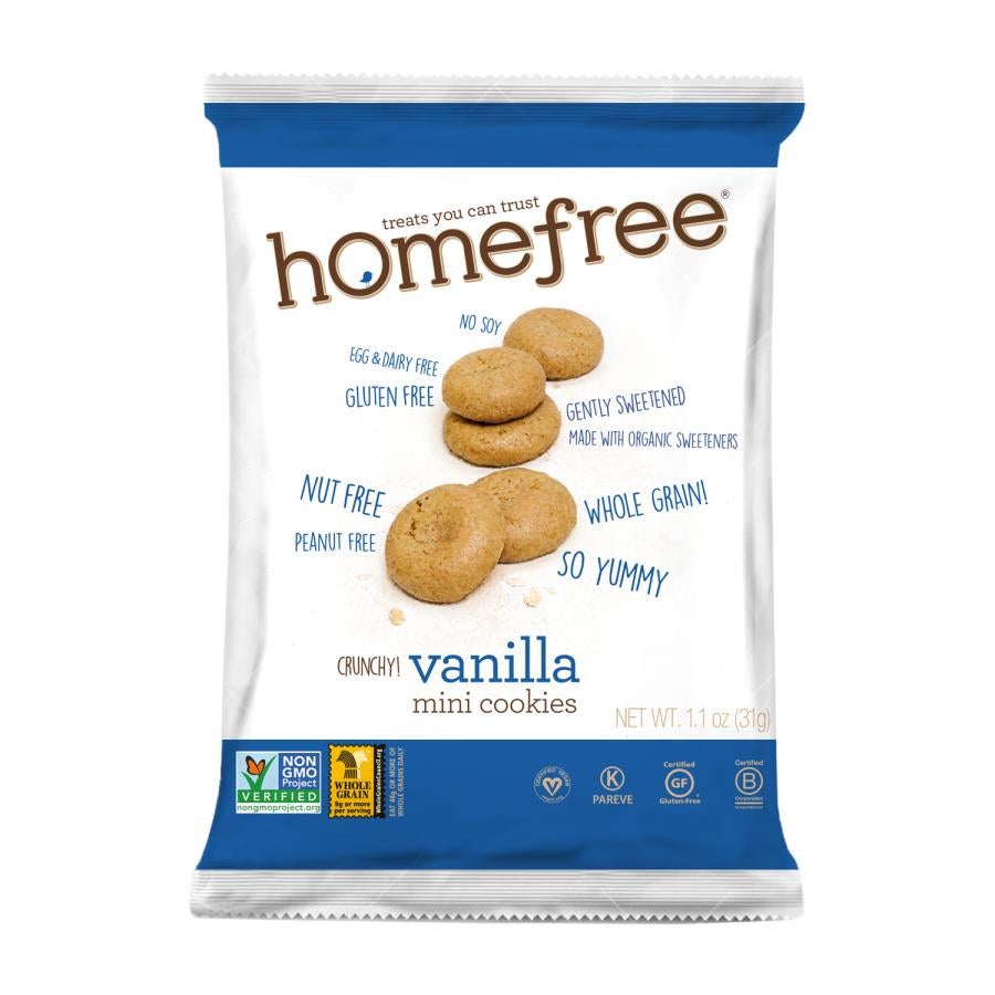 Cookies, Vanilla, Mini, Single-Serve, 1.1 Ounce,30 - 1 COUNT
