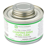Chafer Fuel, 6 Hour, Wick, with Safety Screw Cap,1 - 24 COUNT