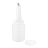 Pourer, Bar Lux, 2 Quart, Plastic, with Clear Spout & Lid, 2 Quart,1 - 1 EACH