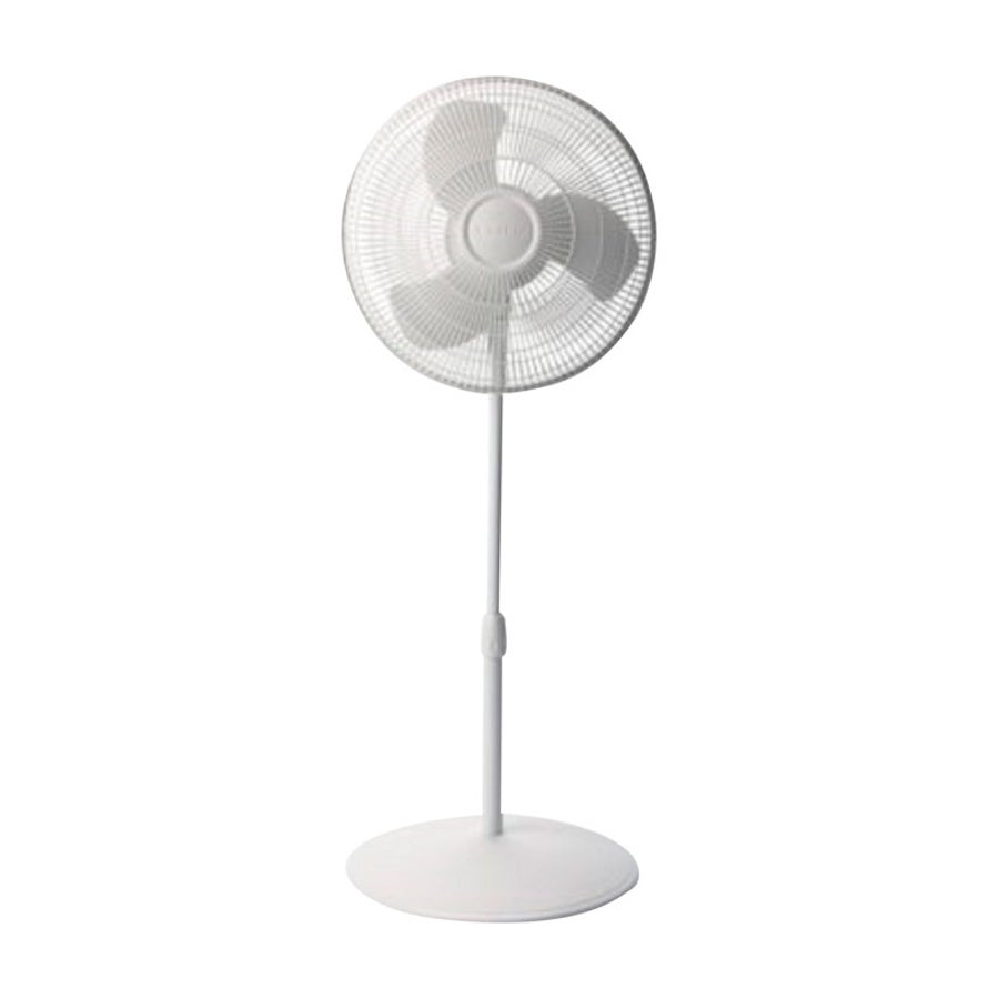 Fan, Pedestal, 16 Inch, 3 Speed, Oscillating, White, 16 Linear Inch,1 - 1 EACH