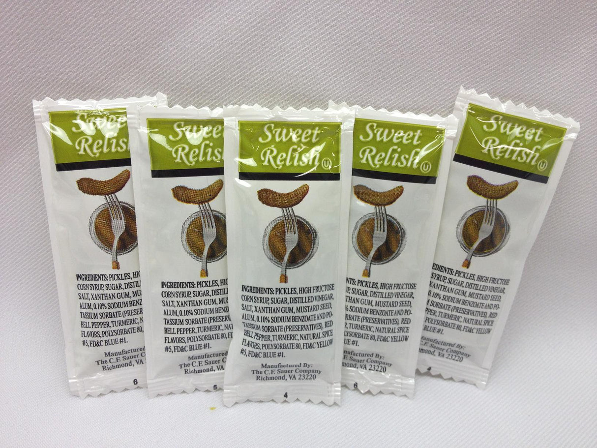 Relish, Sweet, Packets,200 - 9 Gram Avg