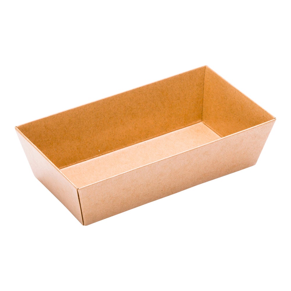 Containers, Sushi, 4.75 x 2.5 x 1.5 Inch, Paper, Kraft, Rectangle,1 - 100 COUNT