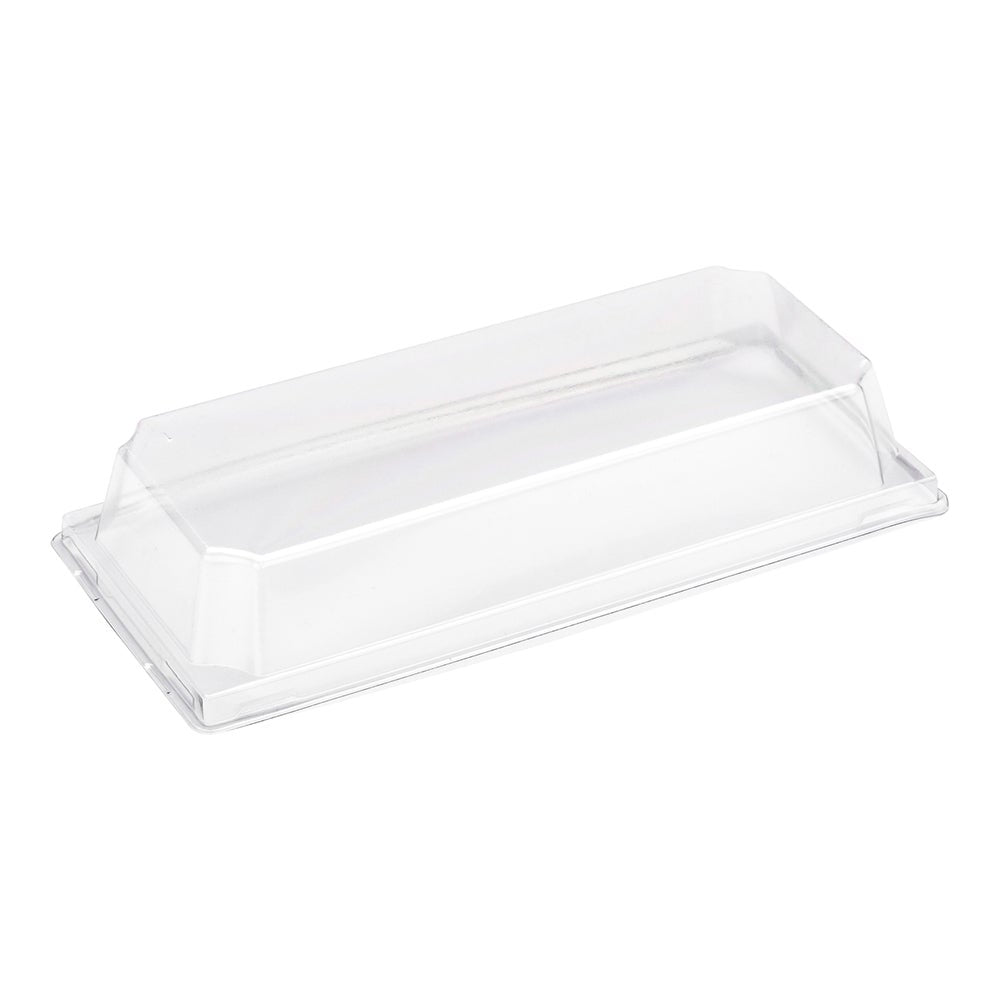 Lids, Dome, Plastic, Clear, for Large Sushi Container,1 - 100 COUNT