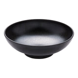 Bowls, Large, Voga Japonais Melamine, 27 Ounce, 9 x 2.5 Inch, Black Faux Stone, Speckled, 27 Ounce,1 - 2 COUNT