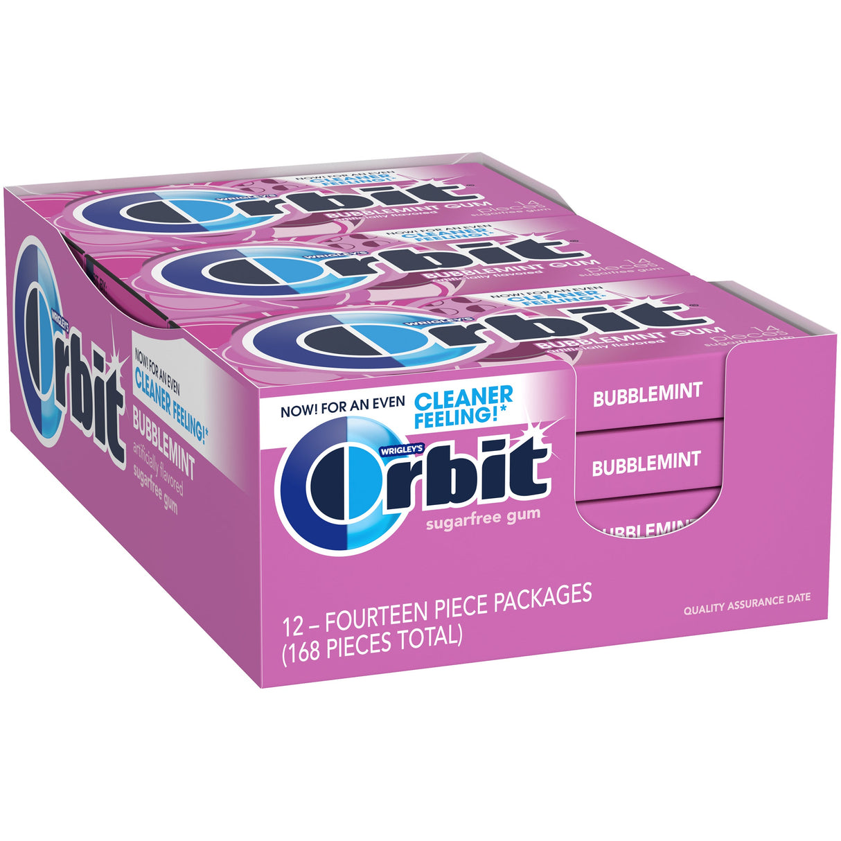 Gum, Chewing, Bubblemint,12 - 12 COUNT