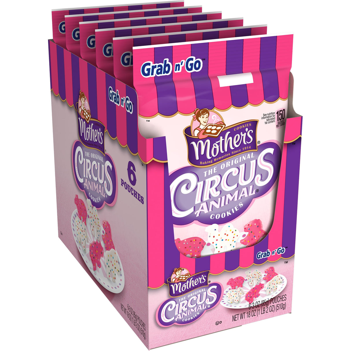 Cookies, Circus Animal, 3 Ounce,6 - 6 COUNT