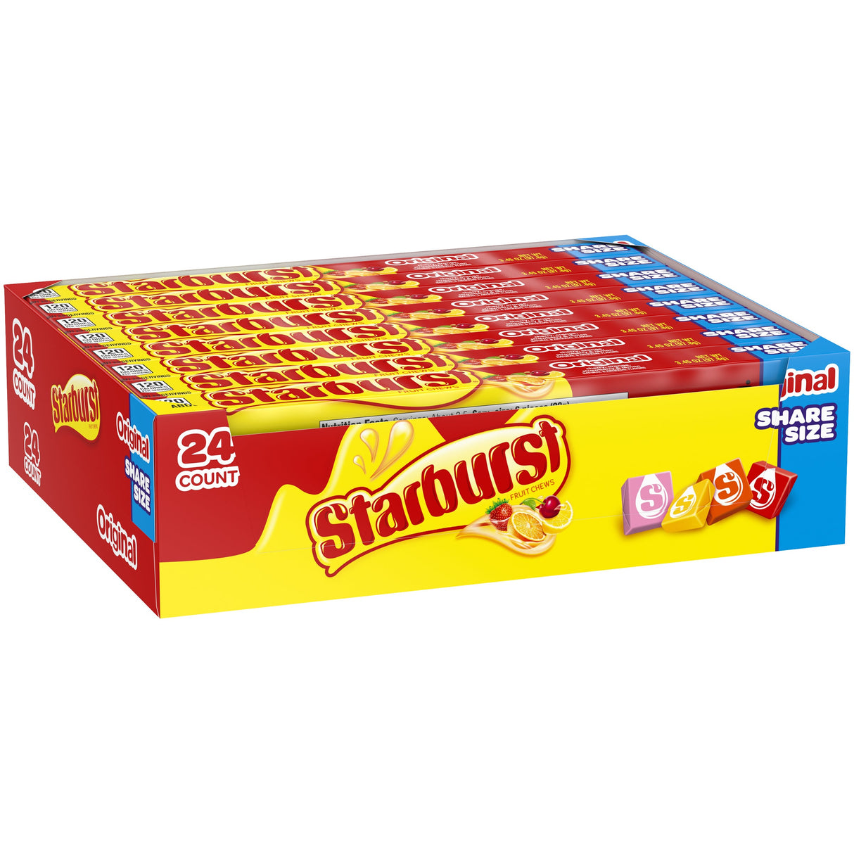 Candy, Chewy, Original Fruit,6 - 24 COUNT