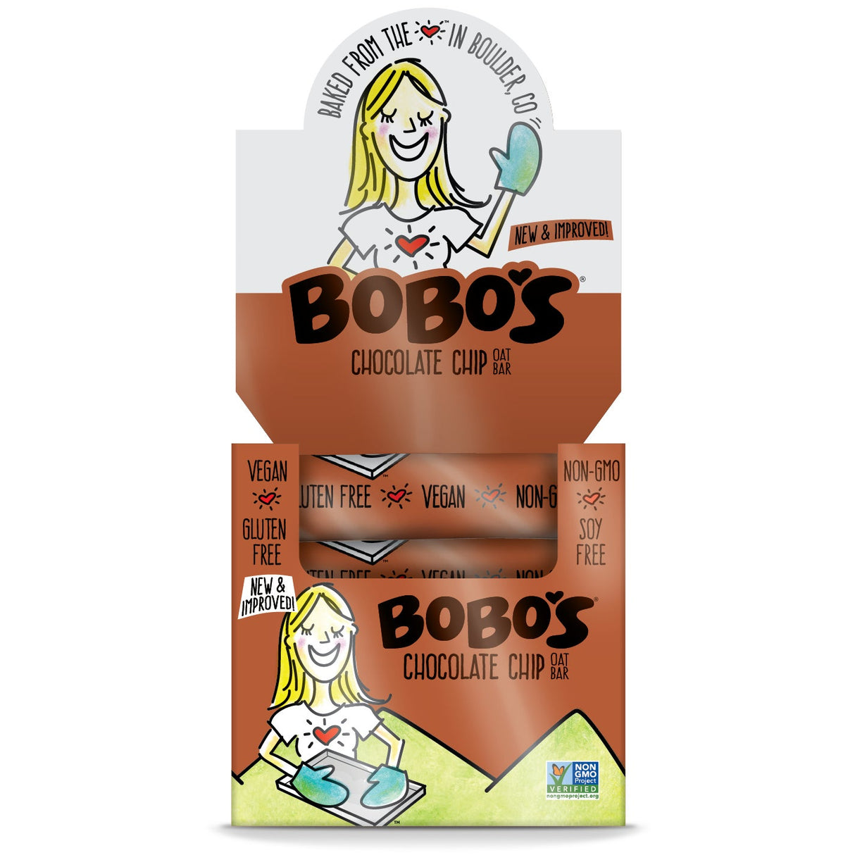 Bars, Oat, Chocolate Chip, 3 Ounce,4 - 12 COUNT