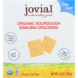 Crackers, Sourdough, Einkorn, Sea Salt,10 - 4.5 OUNCE
