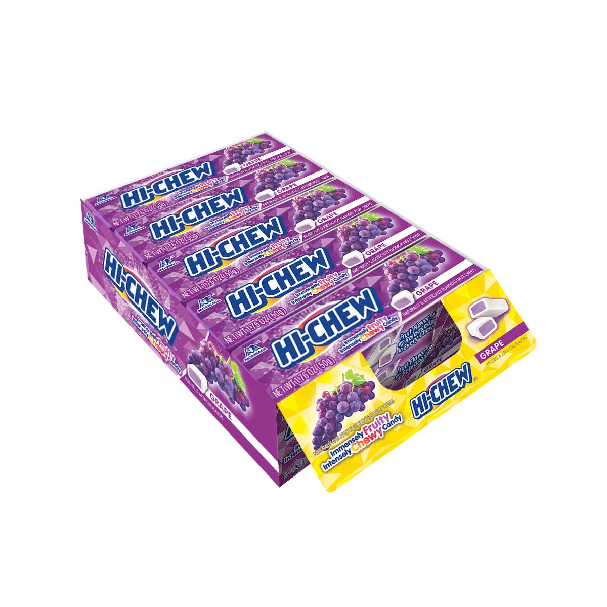 Candy, Chewy, Grape, Single-Serve, 1.76 Ounce,12 - 15 COUNT