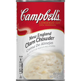 Chowder, England Clam, Classic, Condensed, Canned,12 - 50 OUNCE
