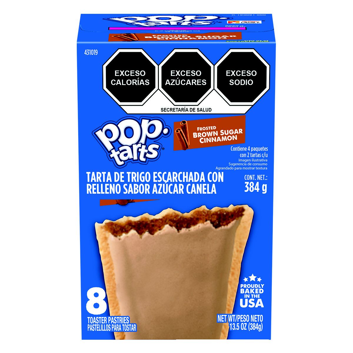 Toaster Pastries, Frosted Brown Sugar, 2 Individually Wrapped,12 - 8 COUNT