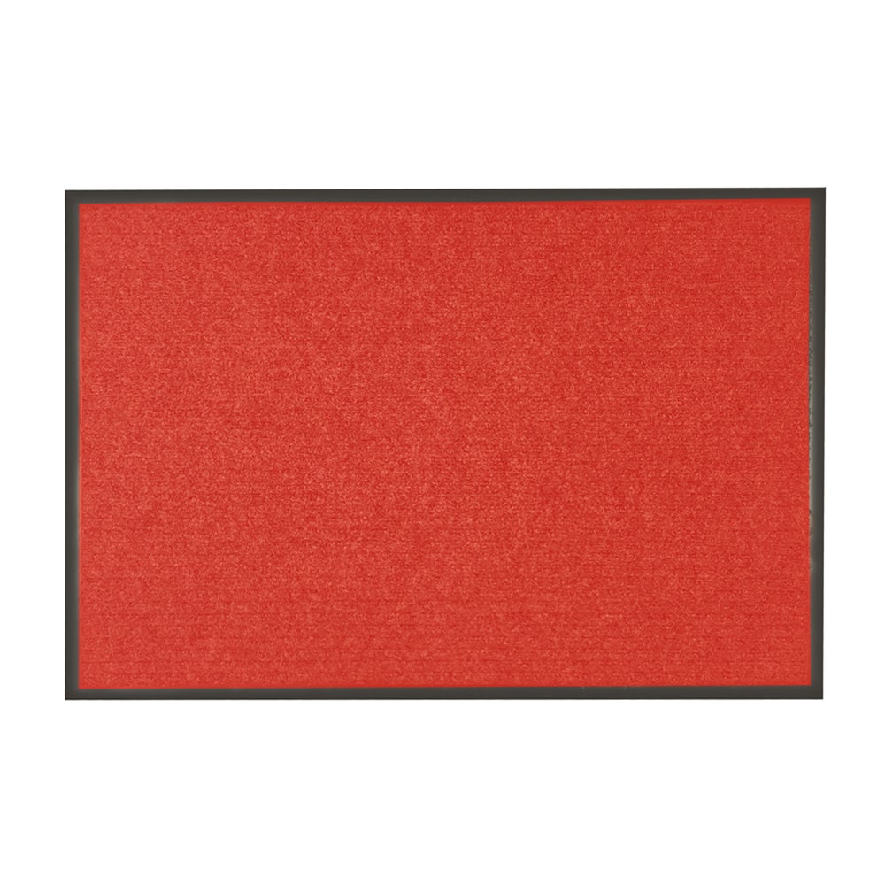 Floor Mat, Carpet, Comfy Feet, Red, 60 x 36 Inch, Ribbed, Polypropylene,1 - 1 EACH