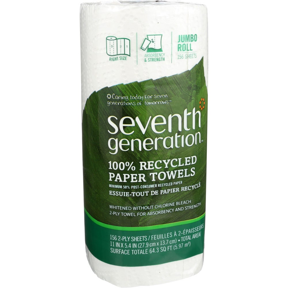 Towels, Roll, Paper, White,24 - 156 COUNT