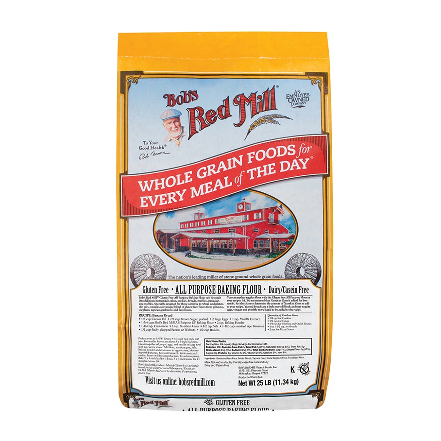 Flour, All-Purpose Grain & Bean, Stone Ground,1 - 25 POUND