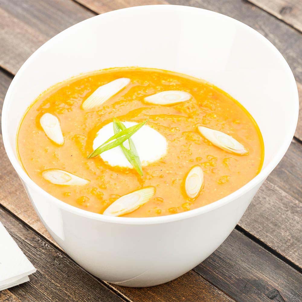 Bowls, Incline Face, Voga Melamine, 23.5 Ounce, 6 Inch, White, 6 Linear Inch,1 - 2 COUNT