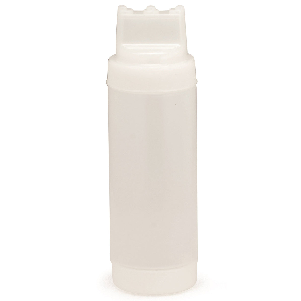 Bottles, Squeeze, 16 Ounce, Dualway Wide Mouth, Natural, Polyethylene,12 - 1 EACH