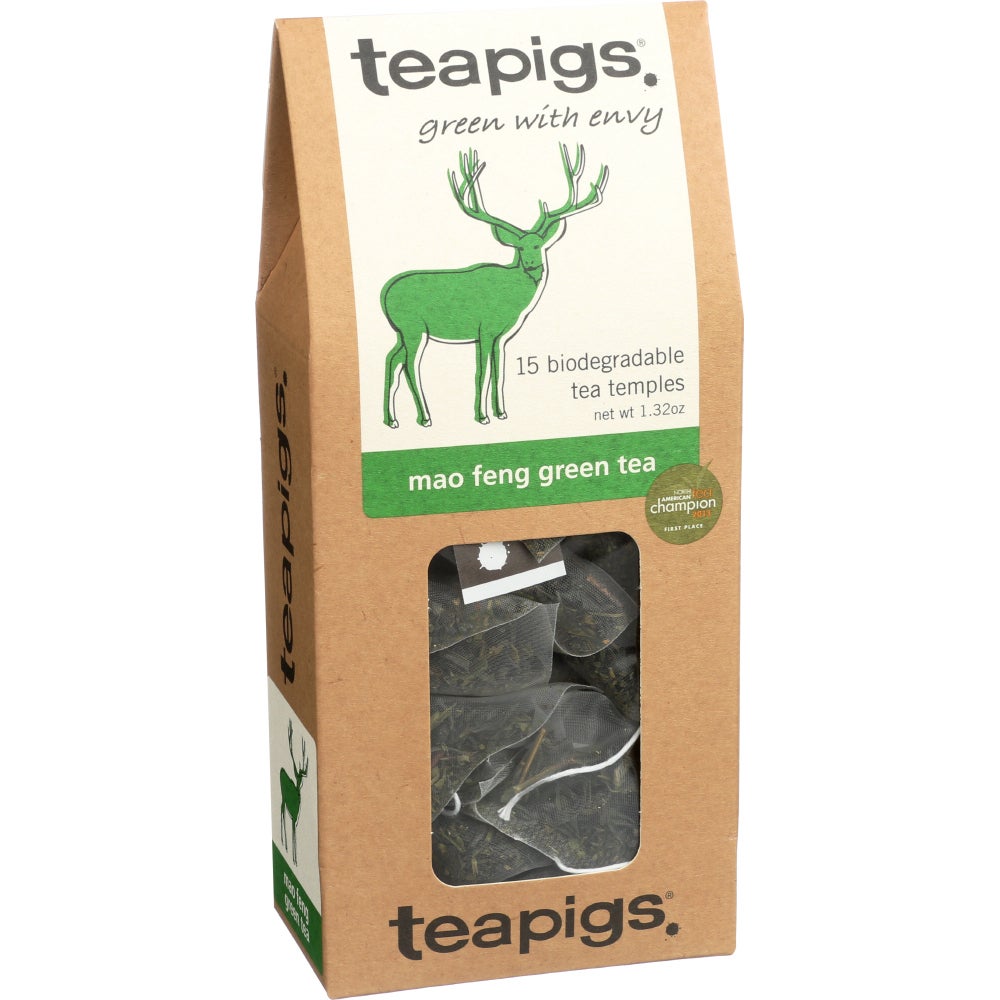 Tea, Green, Mao Feng, Temples with Strings,6 - 15 COUNT
