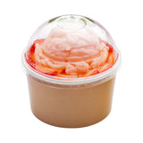 Lids, Dome, Plastic, Clear, 3.7 Inch, For 8 Ounce Cups, 8 Ounce,1 - 200 COUNT