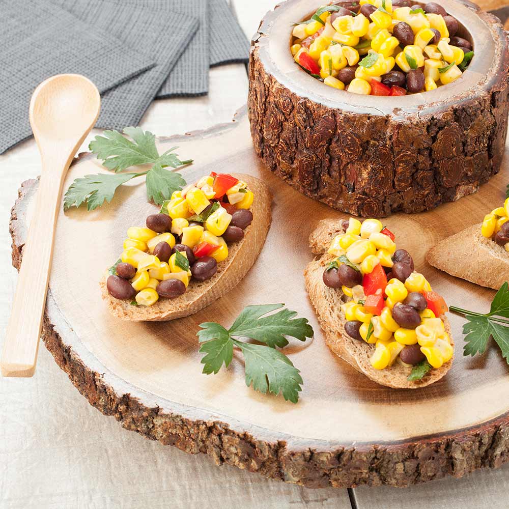 Board, Serving, 9 x 1.4 Inch, Round, Acacia Wood, with Bark Edges,1 - 1 EACH