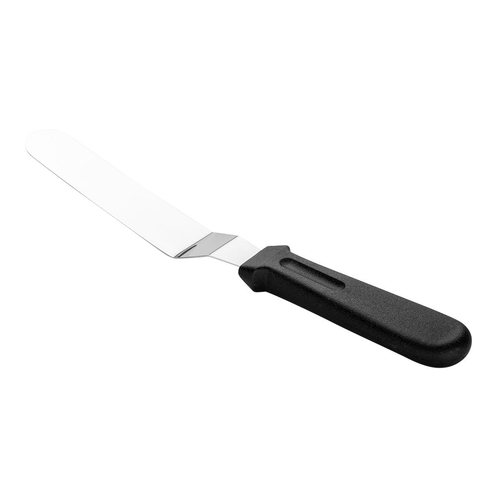 Spatula, Offset, Met Lux, 10.5 x 1.25 x 0.75 Inch, Stainless Steel, with Black Plastic Handle & 6 Inch Blade,1 - 1 EACH