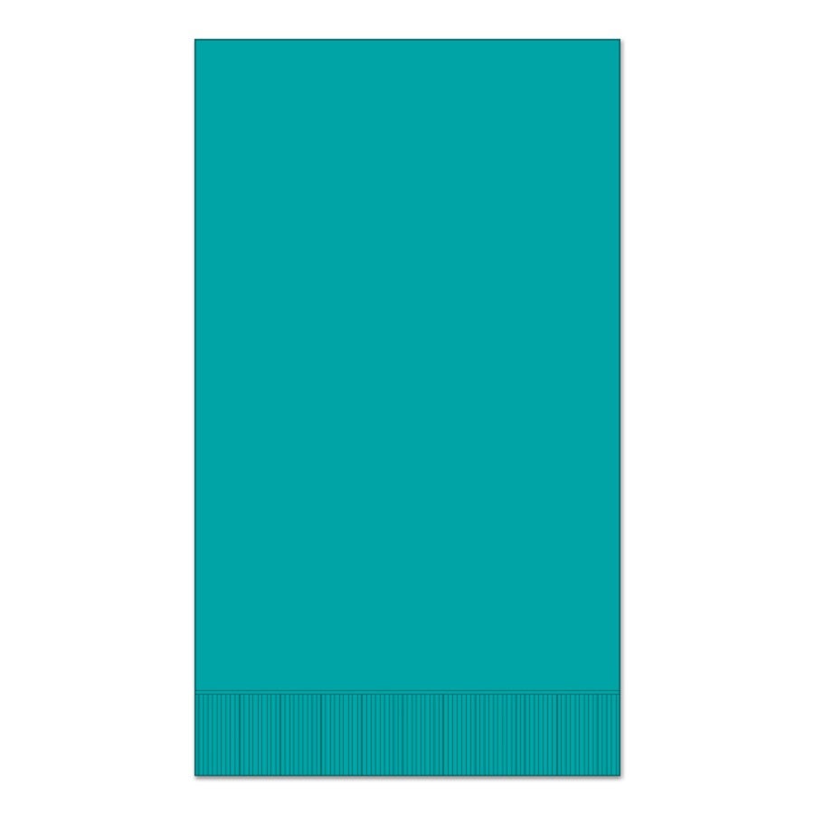 Napkins, Dinner, 2-Ply, Teal, 1/8 Fold, 15 x 17 Inch,1 - 1000 COUNT