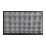 Floor Mat, Carpet, Comfy Feet, Heavy Duty, Gray, 36 x 24 Inch, Waffle, Polypropylene,1 - 1 EACH