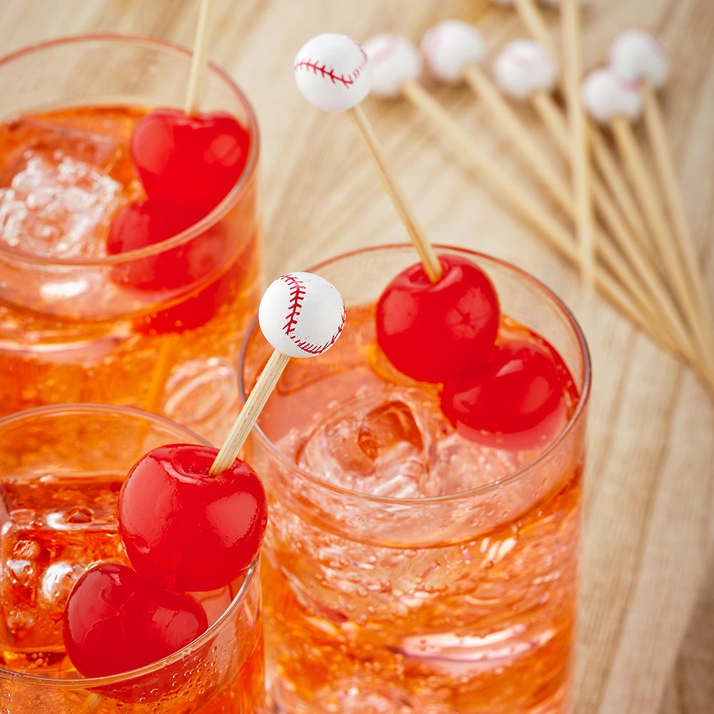 Skewers, 4 Inch, Baseball, 4 Linear Inch,1 - 1000 COUNT