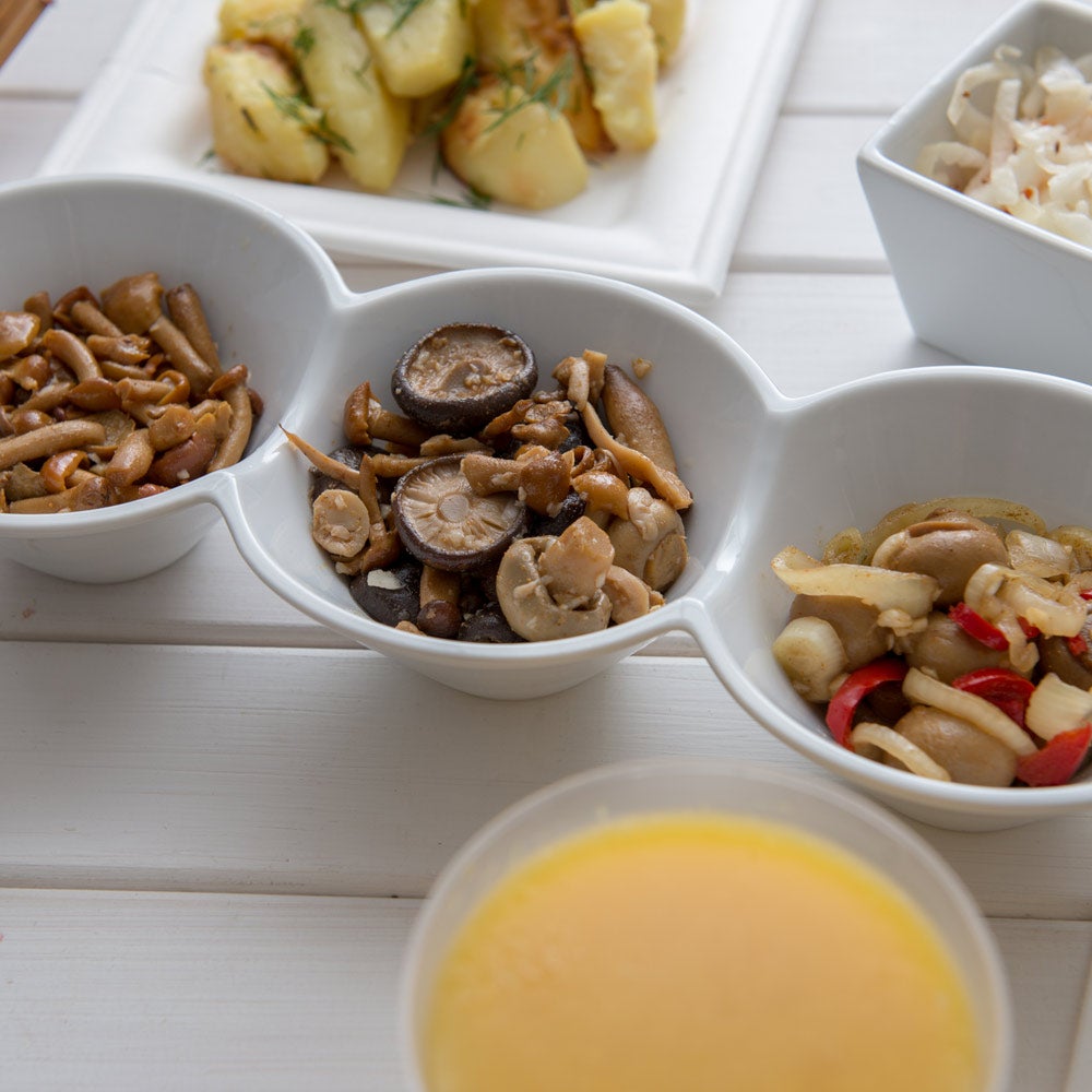 Bowl Set, Modern, Triplets Collection, 13.4 Inch, Porcelain, 13.4 Linear Inch,1 - 1 EACH