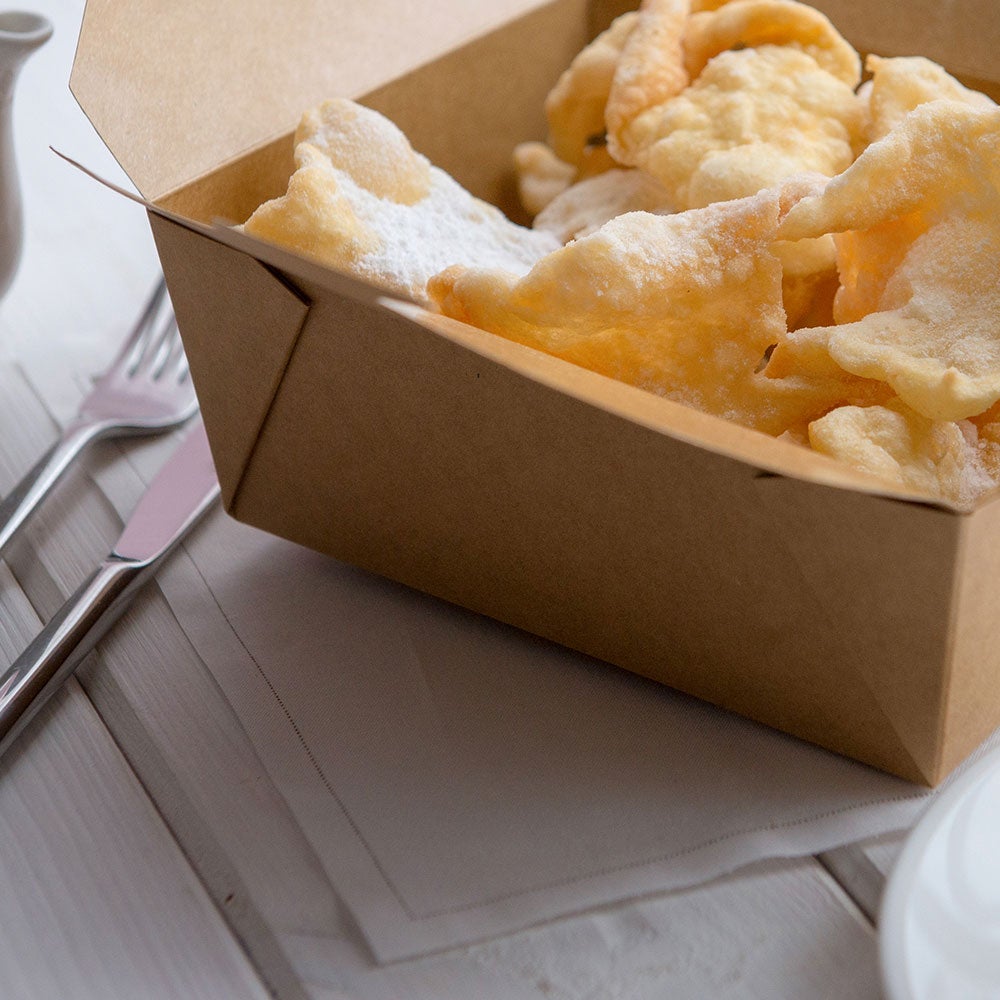 Containers, Take-Out, 45 Ounce #8, Paper, Kraft, 45 Ounce,1 - 200 COUNT