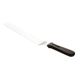 Spatula, Offset, Met Lux, 14.75 x 1.25 x 0.75 Inch, Stainless Steel, with Black Plastic Handle & 10 Inch Blade,1 - 1 EACH