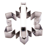 Cutter, Cookie, Pastry Tek 4 Inch, Snowflake, Metal, with Handle,1 - 1 EACH