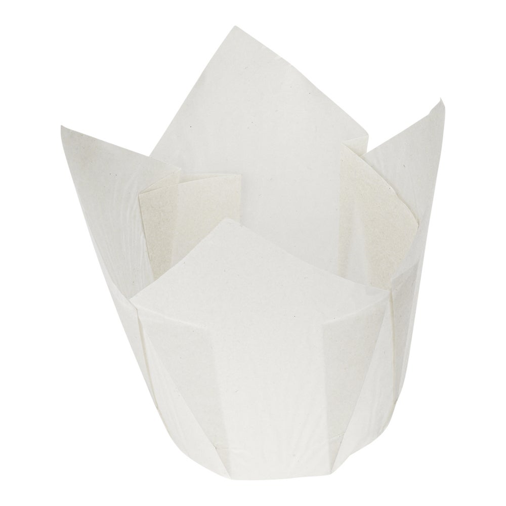 Cups, Tulip Baking, 4 Ounce, Paper, White, Greaseproof,1 - 200 COUNT