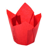 Cups, Tulip Baking, 4 Ounce, Paper, Red, Greaseproof,1 - 200 COUNT