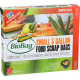 Bags, Food Scrap, Small, 3 Gallon,12 - 25 COUNT