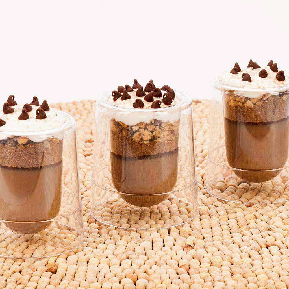 Cups, 2 Ounce, Plastic, Clear, Double-Walled, Heavyweight, 2 Ounce,1 - 100 COUNT
