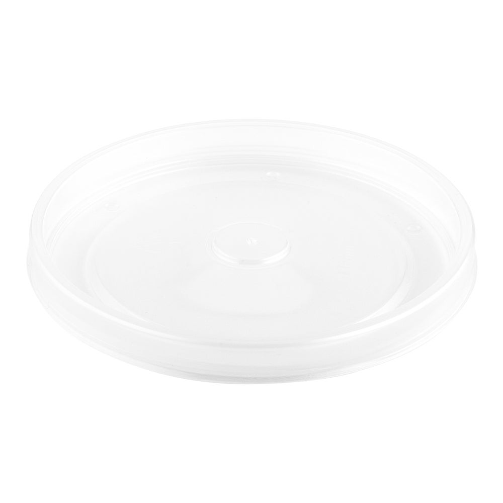 Lids, Flat Bio Soup, Plastic, Clear, for 26 & 32 Ounce Bio Soup Containers,1 - 200 COUNT