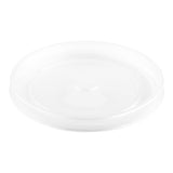 Lids, Flat Bio Soup, Plastic, Clear, for 26 & 32 Ounce Bio Soup Containers,1 - 200 COUNT