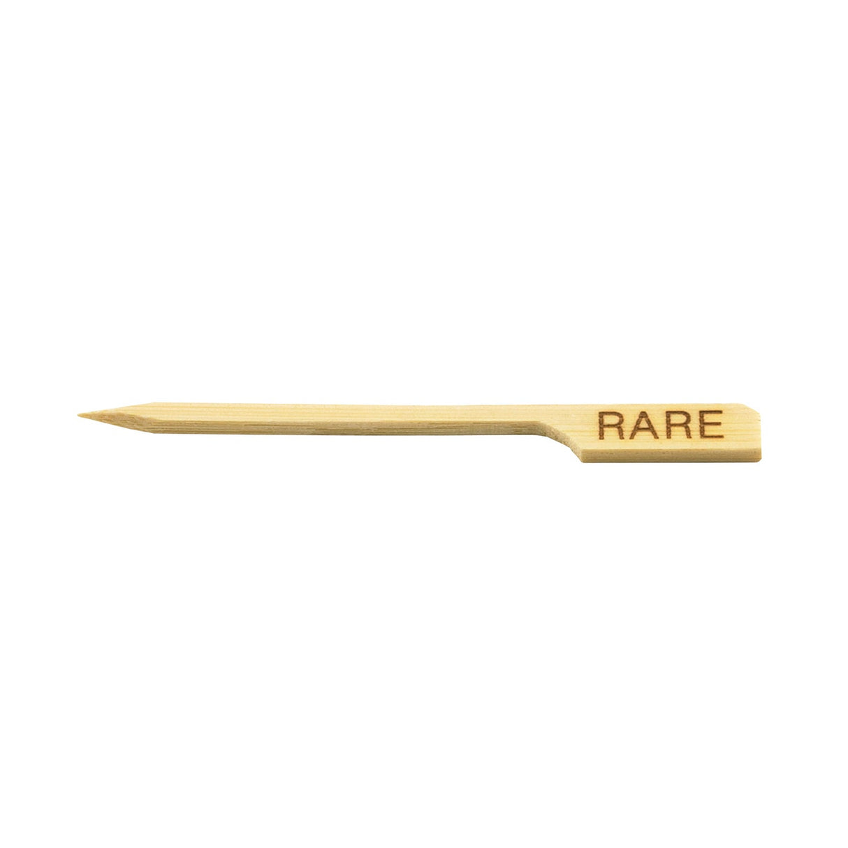 Steak Markers, Rare, 3.5 Inch, Bamboo, Natural, 3.5 Linear Inch,12 - 100 COUNT
