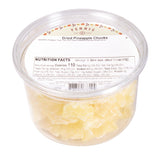 Pineapple, Chunks, Dried, in Deli Cup,12 - 10 OUNCE