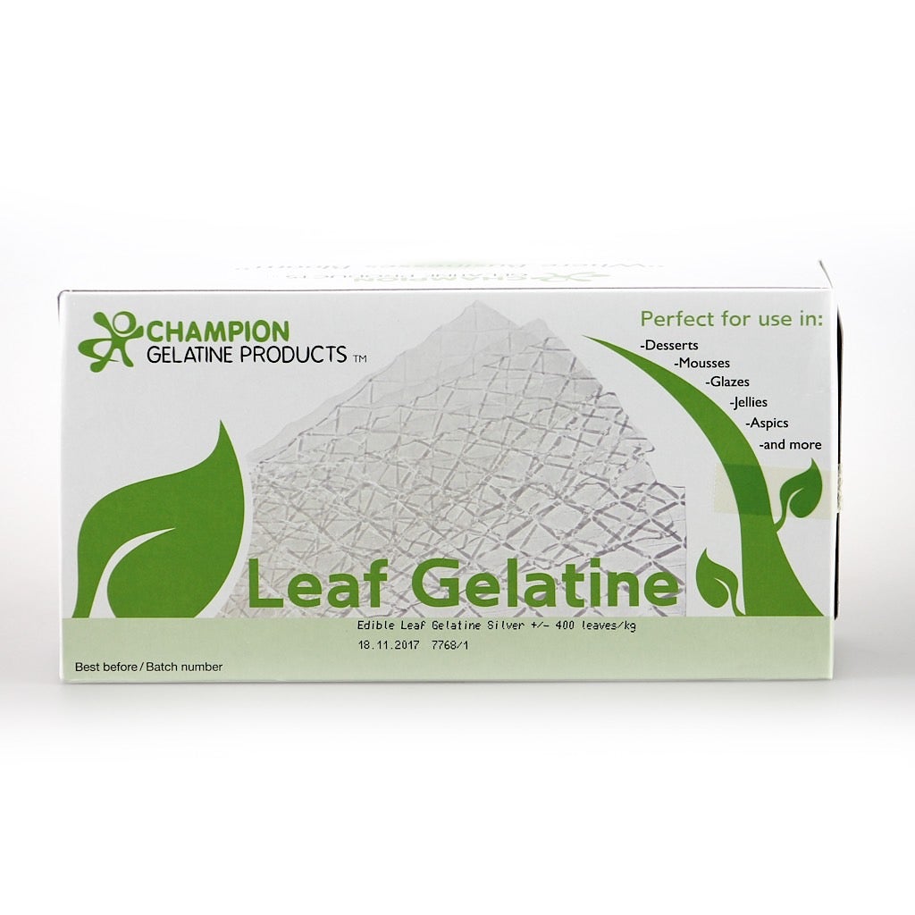 Gelatin Sheets, Silver,1 - 2.2 POUND