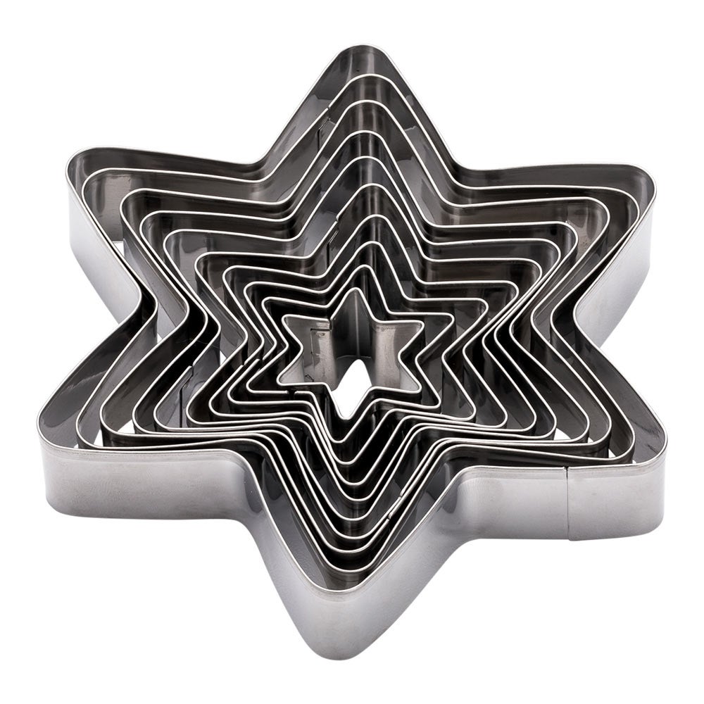 Cutter Set, Cookie, Pastry Tek 10-Piece, Star, Metal,1 - 1 EACH