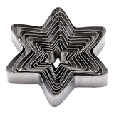 Cutter Set, Cookie, Pastry Tek 10-Piece, Star, Metal,1 - 1 EACH