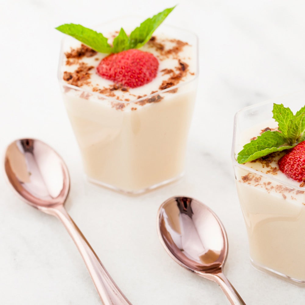 Cups, Dessert, 2 Ounce, Plastic, Clear, Hexagon, Heavyweight, 2 Ounce,1 - 100 COUNT