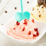 Spoons, Dessert, Love Shovel, Heavyweight Plastic, Tea, 3.5 Inch, 3.5 Linear Inch,1 - 500 COUNT