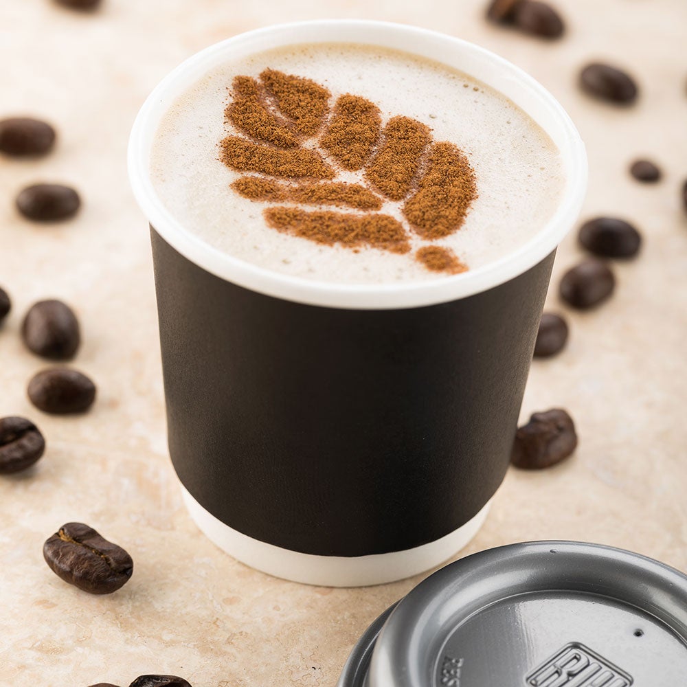 Cups, Hot, 4 Ounce, Paper, Black, Double Wall, 4 Ounce,1 - 500 COUNT