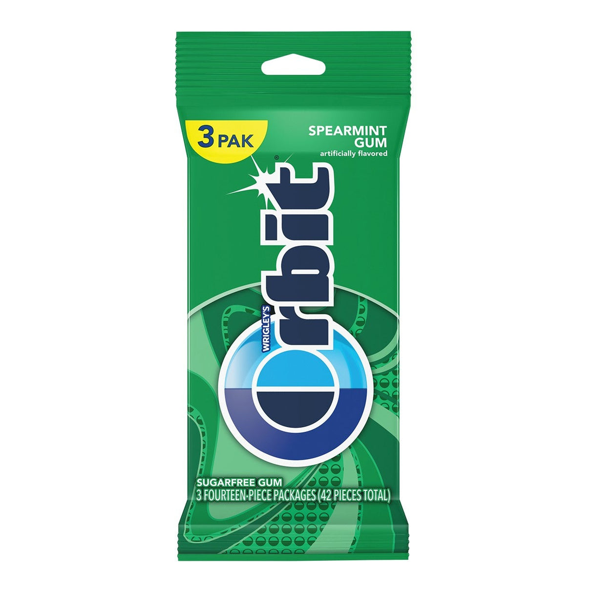 Gum, Spearmint,20 - 3 COUNT